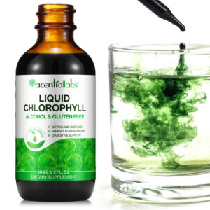 Acentiallabs Organic Liquid Chlorophyll Detox Cleanse Liquid Drops Weight Loss Wholesale Liquid Chlorophyll